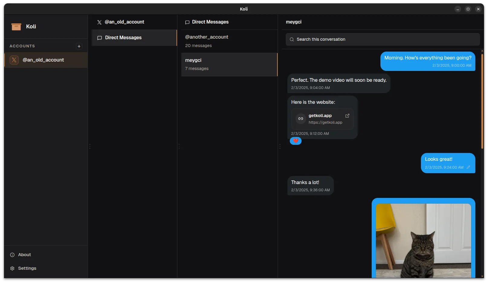 Koli app preview